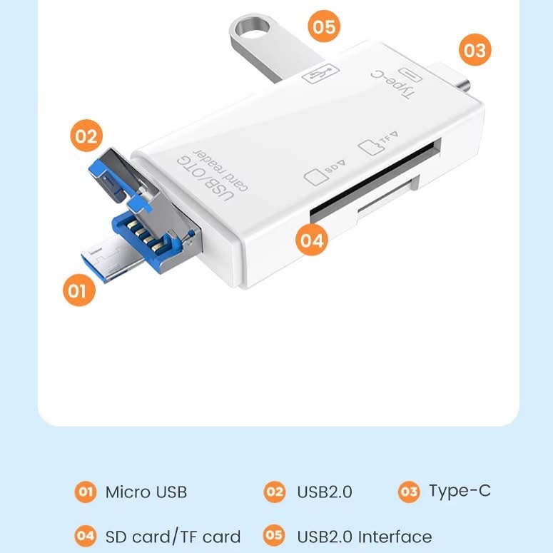 6-in-1 OTG Adapter