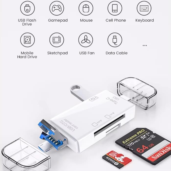 6-in-1 OTG Adapter